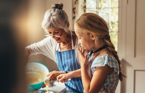 Backing with Grandkids